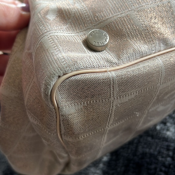 Authentic CHANEL TRAVEL LINE Tote - Picture 15 of 17